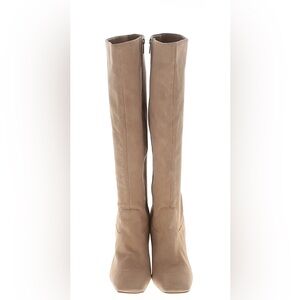 Women's Vince Camuto Kalinda Tall Beige Suede Knee-High Boots designed size 9.5M